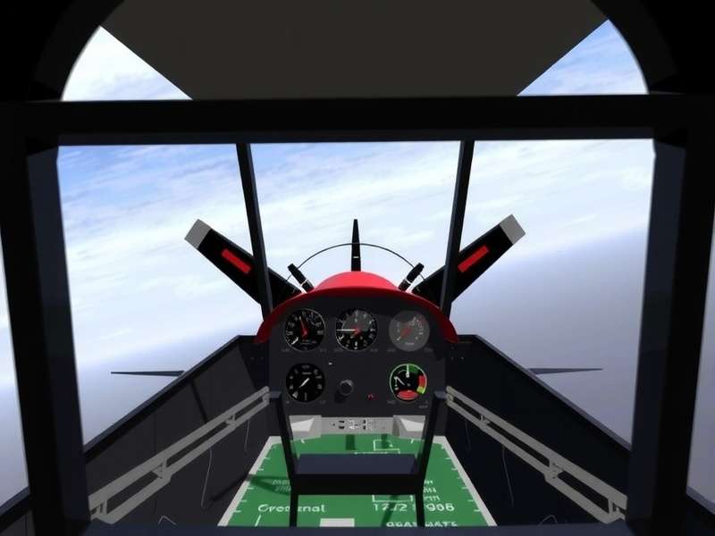 In-game Cockpit View Goan Fighter Ace Cockpit View